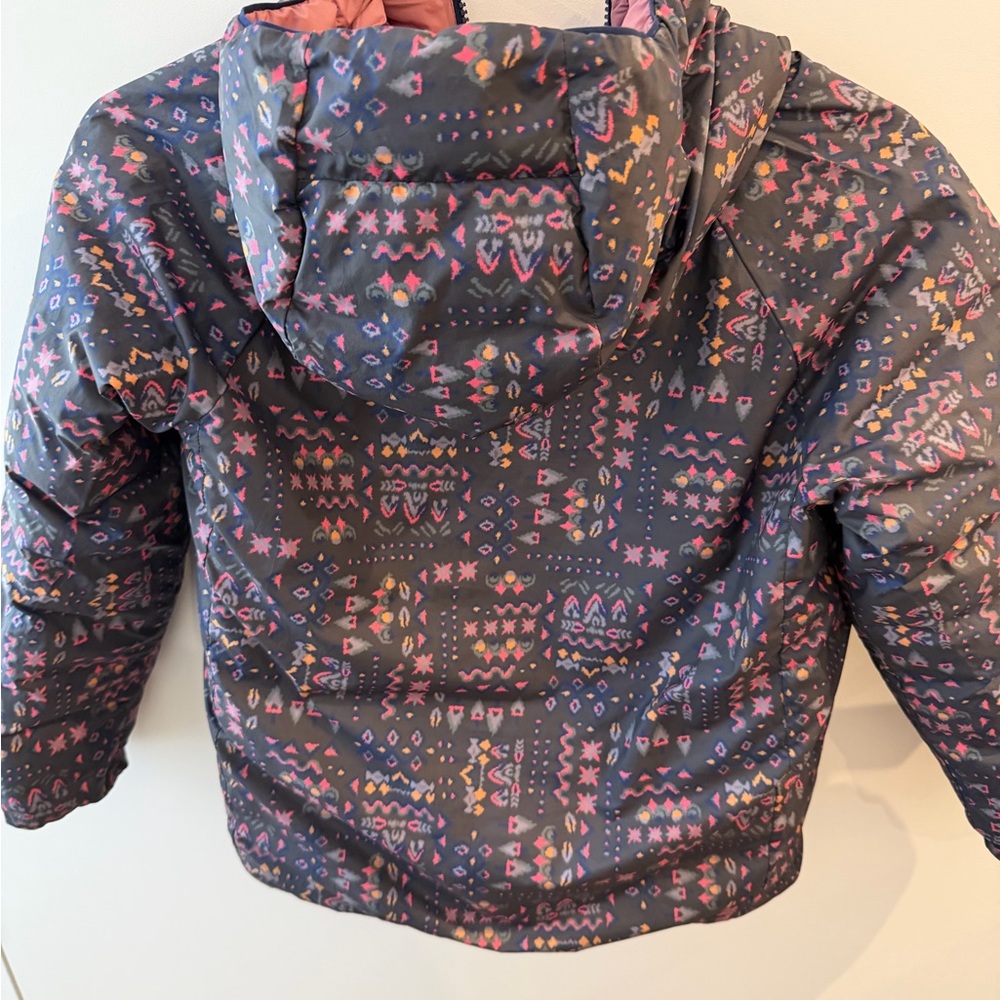 Patagonia Kids' Reversible Down Sweater Hoody Jacket - Picture 8 of 11